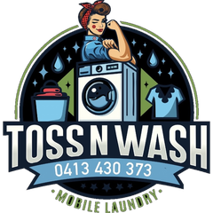 Toss N Wash Mobile Laundry badge